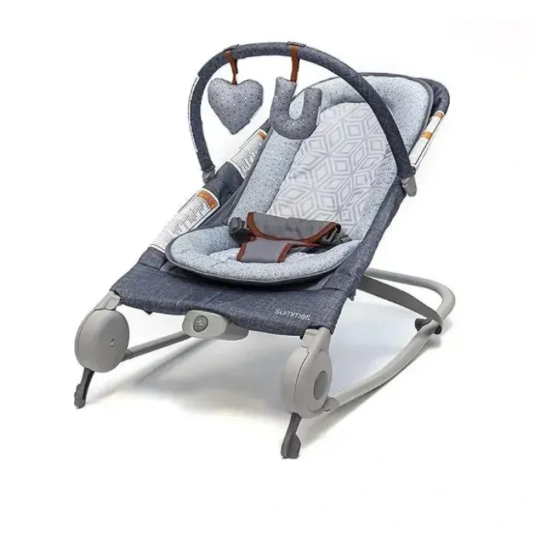 Summer Infant - 2-In-1 Bouncer & Rocker Duo, Gray - cutbabycare.com | baby boutique & care hub* Outlet