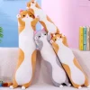 Super Cute Soft Cat Long Shape Plush Toy Pillow Cushion 90cm 110cm 130cm - cutbabycare.com | baby boutique & care hub* Hot
