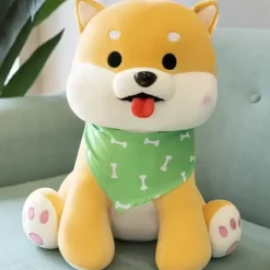 Super Soft Coral Fleece Akita Dog Plush Toy 60cm Tall - cutbabycare.com | baby boutique & care hub* Hot