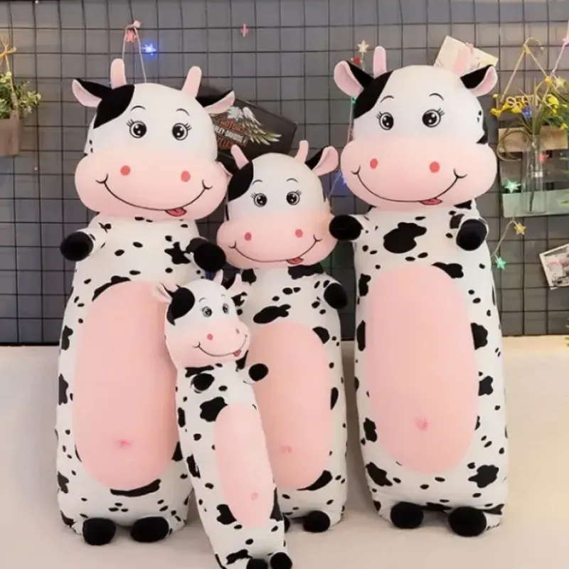 Super Soft Cute Coral fleece Cow Plush Toy Three Sizes 100cm 120cm 150cm - cutbabycare.com | baby boutique & care hub* Online