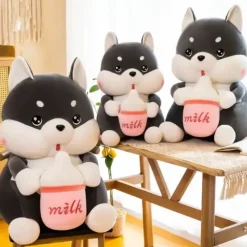 Super Soft Cute Milk Feeding Baby Husky Plush Toy 70cm - cutbabycare.com | baby boutique & care hub* Discount