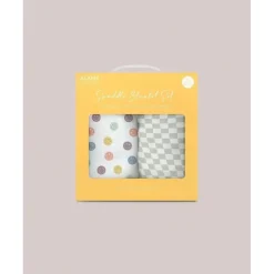 Swaddle Blanket Set - Happy Baby Vibes - cutbabycare.com | baby boutique & care hub* Online