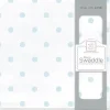 Swaddle Designs - Blue French Dots Muslin Swaddle Blanket - cutbabycare.com | baby boutique & care hub* Shop
