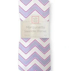Swaddle Designs - Lavender Chevron Marquisette Swaddle Blanket - cutbabycare.com | baby boutique & care hub* Cheap