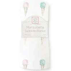 Swaddle Designs - Marquisette Swaddle Blanket, Watercolor Ice Cream Cones - cutbabycare.com | baby boutique & care hub* Cheap