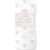 Swaddle Designs - Marquisette Swaddle Blanket Aimee, Pink Hearts - cutbabycare.com | baby boutique & care hub* Best