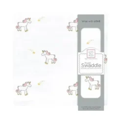 Swaddle Designs - Muslin Swaddle Blanket, Unicorn - cutbabycare.com | baby boutique & care hub* Best