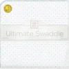 Swaddle Designs - Ultimate Swaddle Blanket, Polka Dots, Pastel Blue - cutbabycare.com | baby boutique & care hub* Cheap
