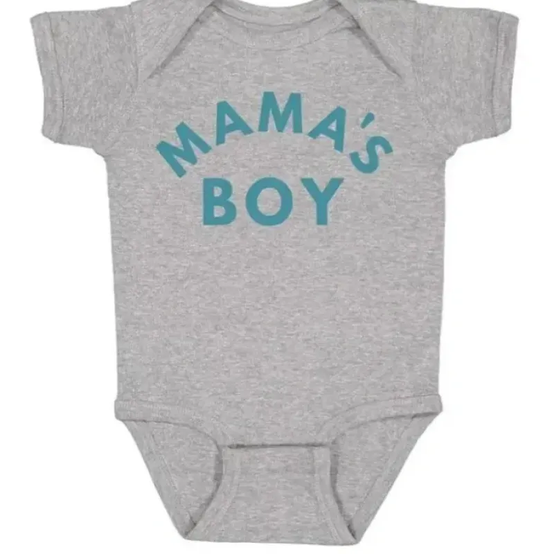 Sweet Wink - Baby Boy Mama's Boy Short Sleeve Bodysuit - cutbabycare.com | baby boutique & care hub* Outlet