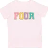 Sweet Wink - Fourth Kids Birthday Patch Short Sleeve T-Shirt - cutbabycare.com | baby boutique & care hub* Fashion
