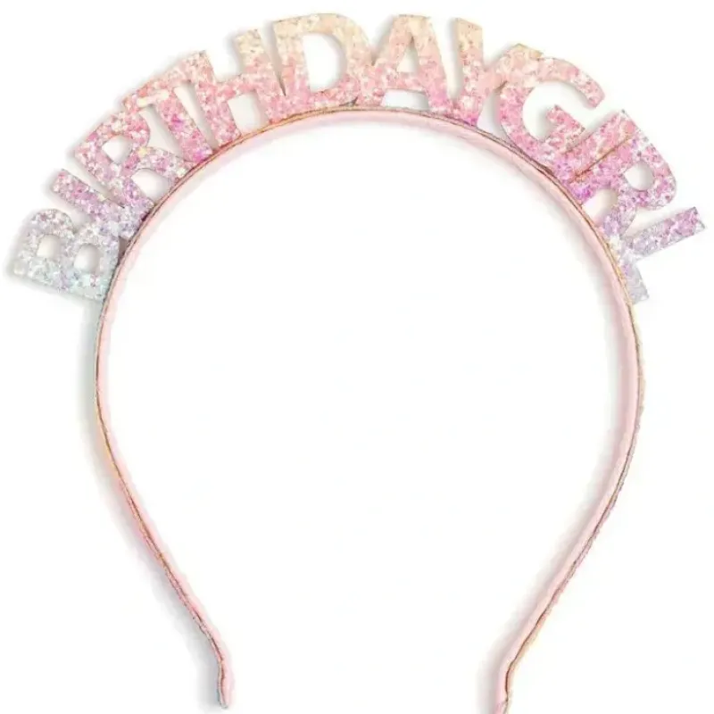 Sweet Wink - Pastel Rainbow Birthday Girl Headband - cutbabycare.com | baby boutique & care hub* Hot