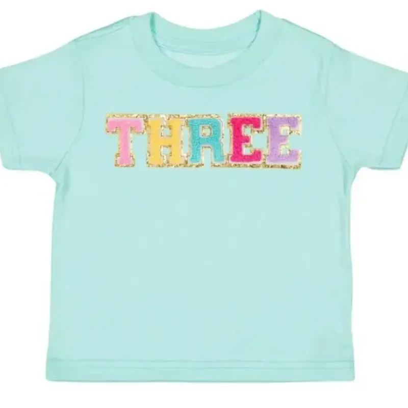 Shop All|Sweet Wink - Third Birthday Patch Short Sleeve T-Shirt Kids Birthday - cutbabycare.com | baby boutique & care hub