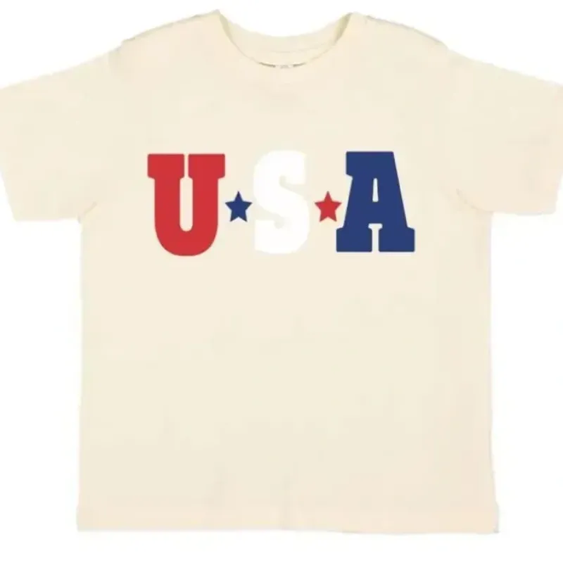 Sweet Wink - Usa Multi Short Sleeve T-Shirt - cutbabycare.com | baby boutique & care hub* Shop