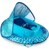 SwimWays - Infant Baby Spring Float, Blue Anchor | Baby Pool Float with Canopy - cutbabycare.com | baby boutique & care hub* Shop