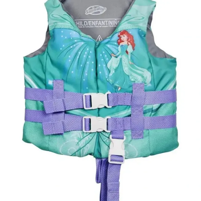 Swimways - Little Mermaid Ariel Pfd Child Life Jacket - cutbabycare.com | baby boutique & care hub* Online
