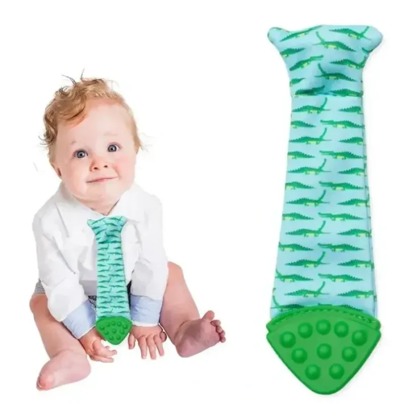 Tasty Tie - Teething Bib Tie, Gator - cutbabycare.com | baby boutique & care hub* Store