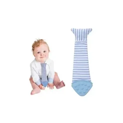 Tasty Tie -Teething Bib Tie, Seersucker - cutbabycare.com | baby boutique & care hub* Cheap