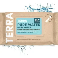 Terra - 70Ct Bamboo Pure Water Baby Wipes - cutbabycare.com | baby boutique & care hub* New