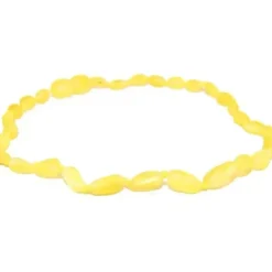 The Amber Monkey - Baltic Amber 12-13 inch Necklace, Raw Lemon Bean POP - cutbabycare.com | baby boutique & care hub* Sale