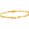 The Amber Monkey - Baltic Amber 12-13 inch Necklace, Raw Honey Bean POP - cutbabycare.com | baby boutique & care hub* Sale