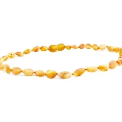 The Amber Monkey - Baltic Amber 12-13 inch Necklace, Raw Honey Bean POP - cutbabycare.com | baby boutique & care hub* Sale