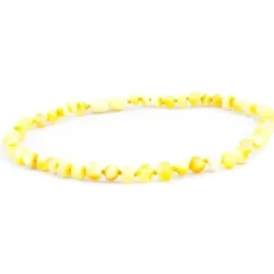 The Amber Monkey - Polished Baroque Baltic Amber 10-11 inch Necklace, Milk POP - cutbabycare.com | baby boutique & care hub* Cheap