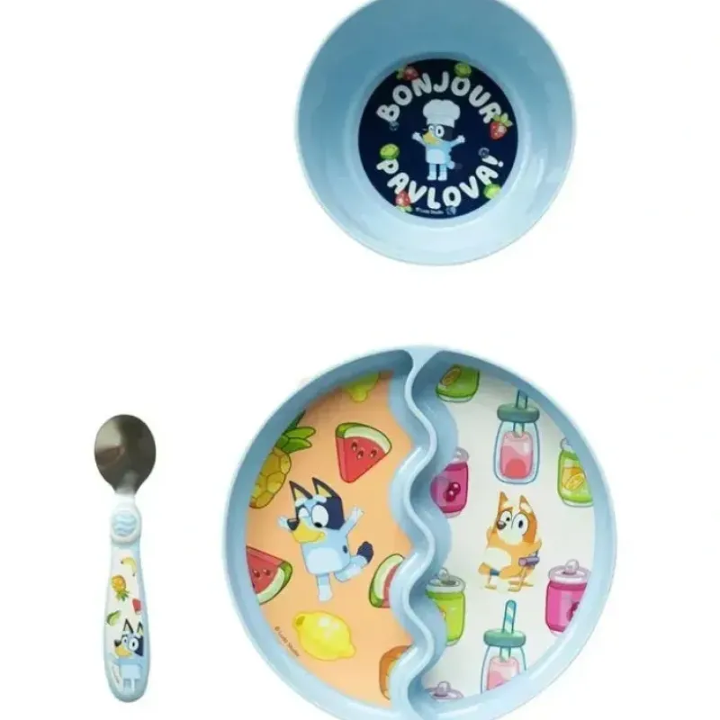 The First Years - Bluey Baby Feeding Set, 3pc - cutbabycare.com | baby boutique & care hub* Cheap
