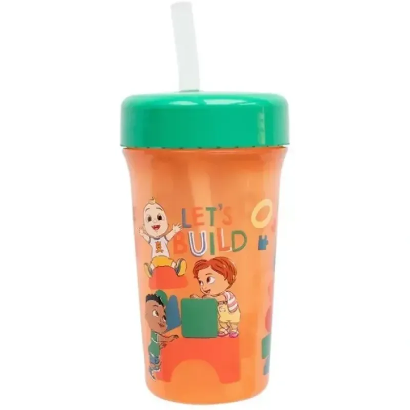 The First Years - Cocomelon Kids Straw Cup, 12 Oz - cutbabycare.com | baby boutique & care hub* Shop