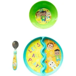 The First Years - Cocomelon Baby Feeding Set, 3pc - cutbabycare.com | baby boutique & care hub* Discount