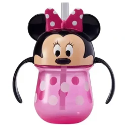 The First Years - Disney Minnie Straw Trainer Cup, 7Oz - Pink - cutbabycare.com | baby boutique & care hub* Fashion