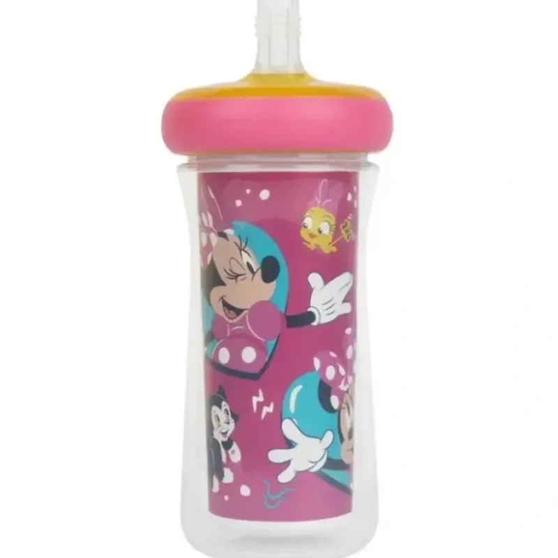 The First Years - Disney Minnie Mouse Insulated Straw Cup, 9 Oz - cutbabycare.com | baby boutique & care hub* Hot