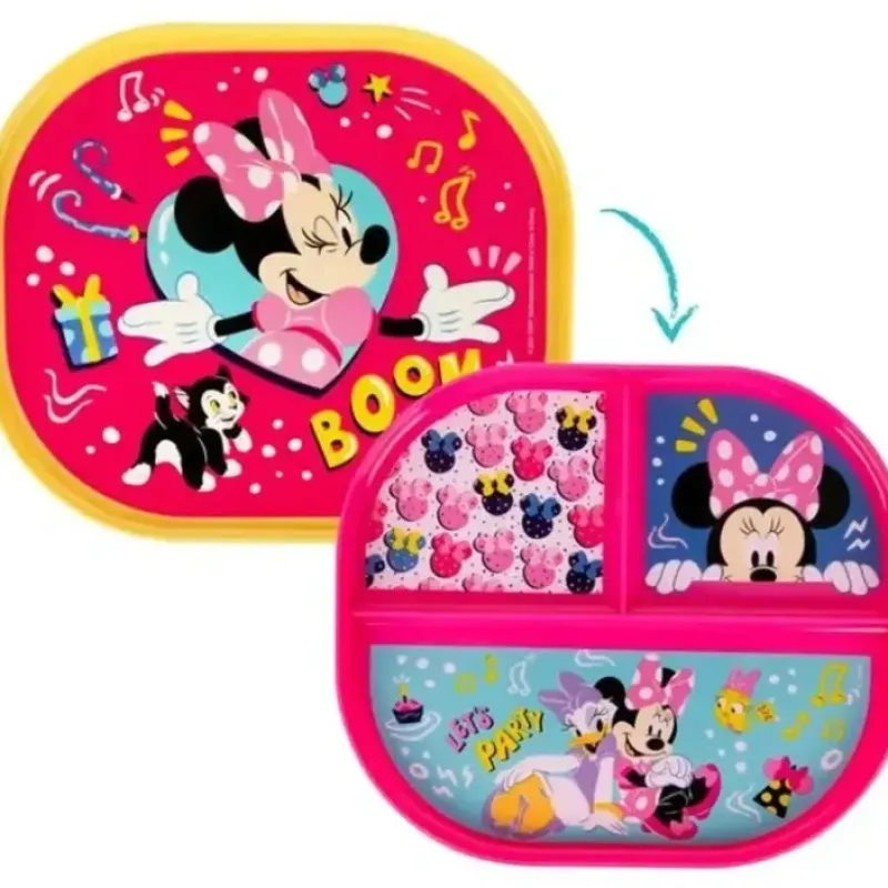 The First Years - Disney Minnie Reversible Baby Plate - cutbabycare.com | baby boutique & care hub* Hot
