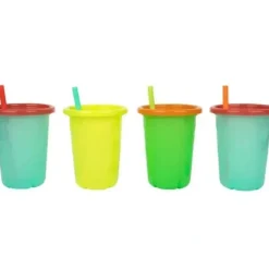 The First Years - Take & Toss Straw Cups, 10 Oz Toddler Sippy Cups – 4 Pack - cutbabycare.com | baby boutique & care hub* New