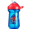 The First years Marvel Spider-Man 296ml Flip Top Straw/Sippy Kids 18m+ Bottle - cutbabycare.com | baby boutique & care hub* New