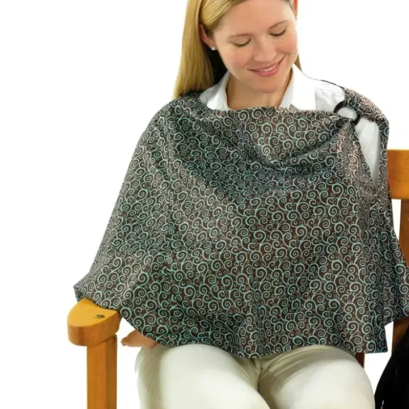 The First Years Nursing Cover-Up Scroll Print - cutbabycare.com | baby boutique & care hub* Clearance