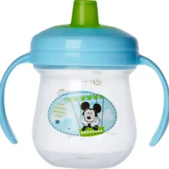 The First years Soft Spout Trainer Drinking Sippy Cup Baby/Toddler 9m+ Mickey BL - cutbabycare.com | baby boutique & care hub* Clearance