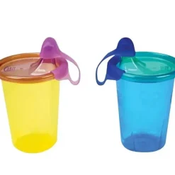 The First Years Take & Toss Spill-Proof Cups, 10 oz, 5-Pack, Colors May Vary - cutbabycare.com | baby boutique & care hub* Store
