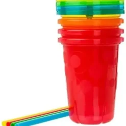 The First Years Take & Toss Straw Sippers 296ML 4 Pack - cutbabycare.com | baby boutique & care hub* Best Sale