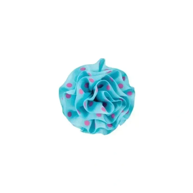 The Gift Wrap Company Aqua Grosgrain Bow, Polka Posies - cutbabycare.com | baby boutique & care hub* Best Sale