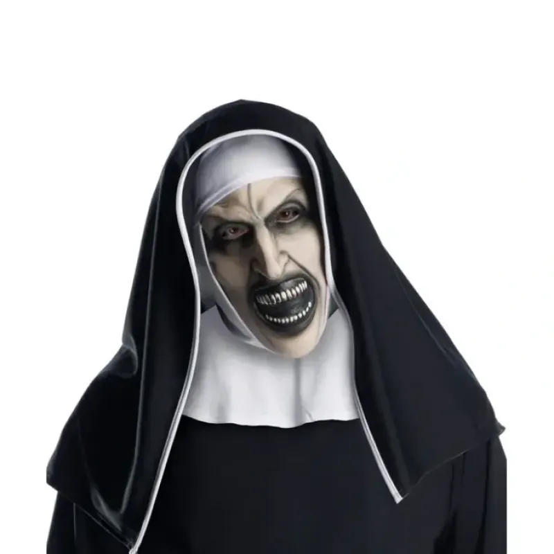 The Nun The Nun 3/4 Mask w/ Headpiece Halloween Costume Cosplay Accessory Adult - cutbabycare.com | baby boutique & care hub* Shop