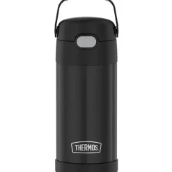 Thermos - 12 Oz. Stainless Steel Funtainer Bottle, Matte Black - cutbabycare.com | baby boutique & care hub* Best Sale