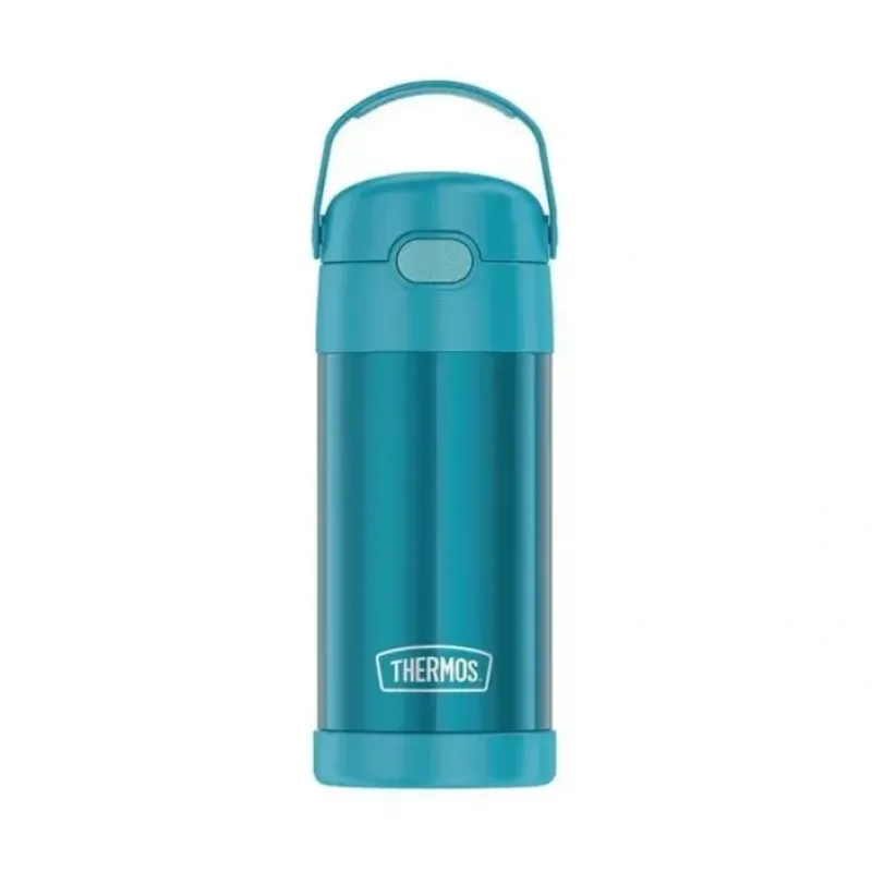 Thermos - 12 Oz. Stainless Steel Non-Licensed Funtainer Bottle, Teal - cutbabycare.com | baby boutique & care hub* New