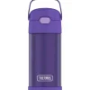 Thermos - 12 Oz. Stainless Steel Non-Licensed Funtainer Bottle, Purple - cutbabycare.com | baby boutique & care hub* Clearance