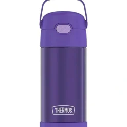 Thermos - 12 Oz. Stainless Steel Non-Licensed Funtainer Bottle, Purple - cutbabycare.com | baby boutique & care hub* Clearance