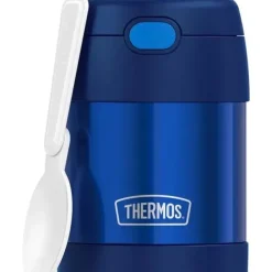 Thermos - 10 Oz. Stainless Steel Nonlicensed Funtainer Food, Blue With Spoon - cutbabycare.com | baby boutique & care hub* Cheap