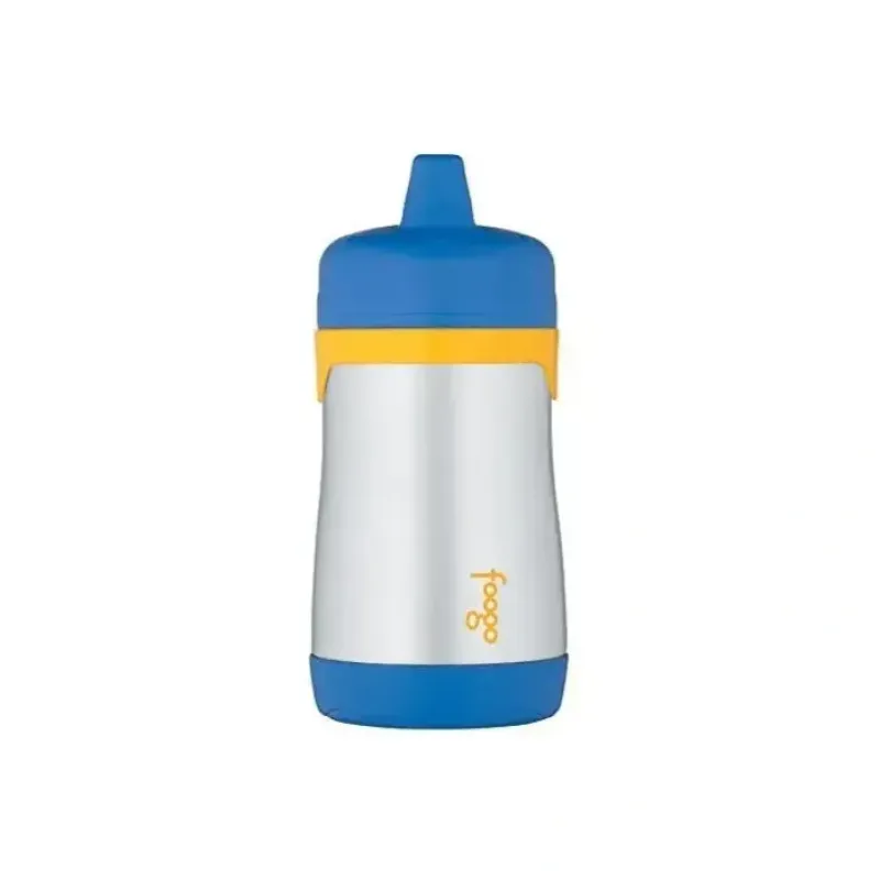 Thermos - Foogo Stainless Steel Sippy Cup, Yellow/Blue, 10 Oz - cutbabycare.com | baby boutique & care hub* Outlet