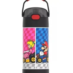 Thermos - Insulated Stainless Steel Water Bottle Mario Kart - cutbabycare.com | baby boutique & care hub* Cheap