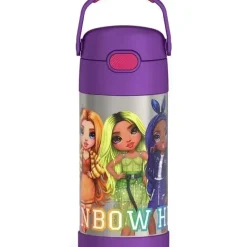THERMOS - 12Oz Stainless Steel Insulated Straw Bottle, RAINBOW HIGH - cutbabycare.com | baby boutique & care hub* Hot
