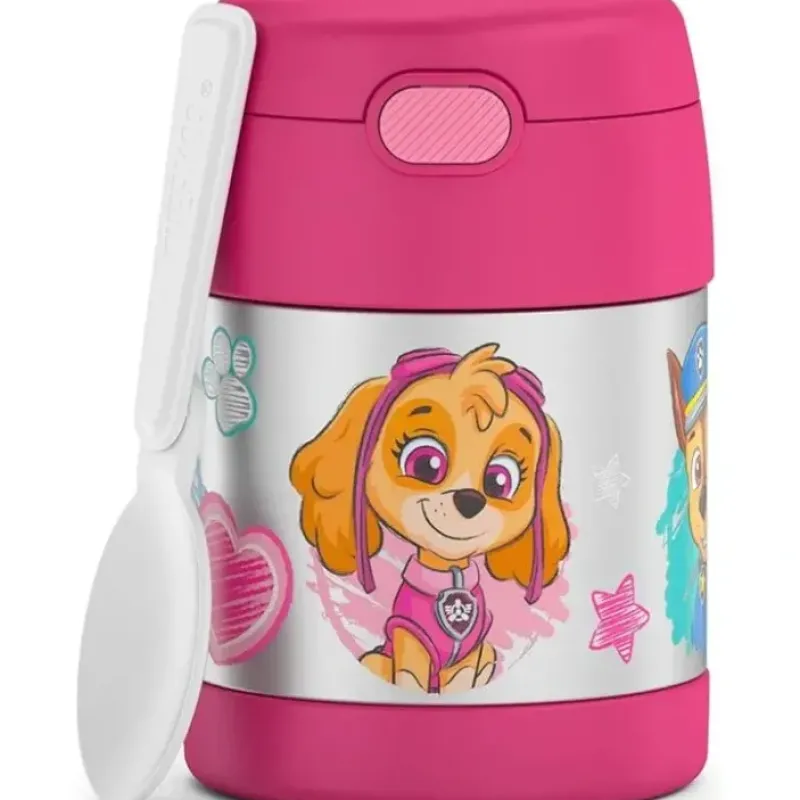 THERMOS - Stainless Steel Vacuum Insulated Food Jar with Spoon, 10 Oz, Paw Patrol Girl - cutbabycare.com | baby boutique & care hub* Online