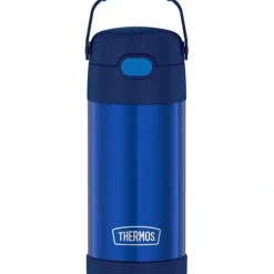 Thermos - Vac Insulated 12Oz Straw Bottle - Navy - cutbabycare.com | baby boutique & care hub* Discount